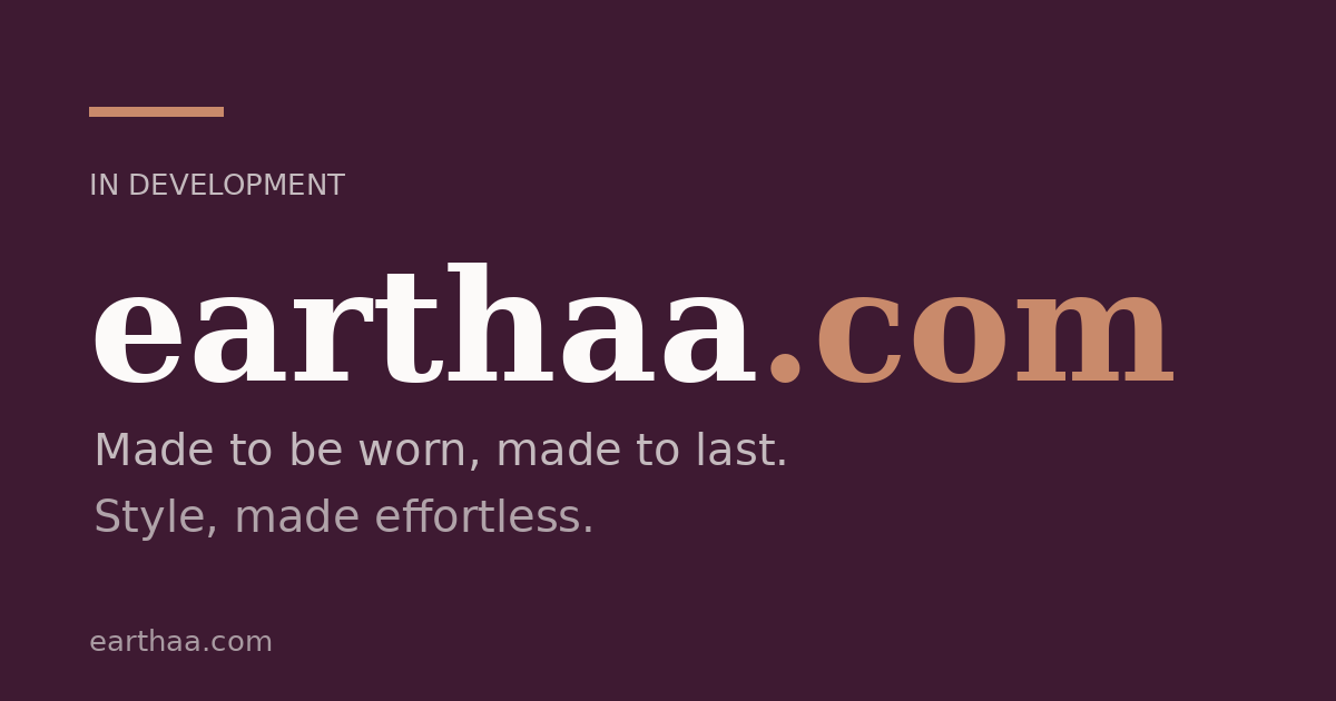 Link preview image for earthaa.com